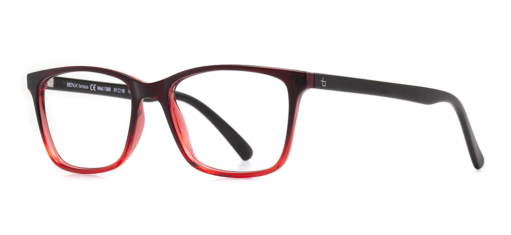 BENX FANTASIA Eyeglasses Teenage Woman Rectangular Full-Rimmed Grilamid (TR90) Unfiltered BXFNTS 1368-C.03